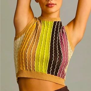 Anthropology, Eva Franco Crew Knit Vest.